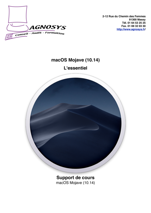 macOS Mojave : L'essentiel