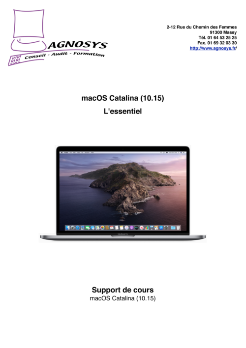 macOS Catalina : L'essentiel
