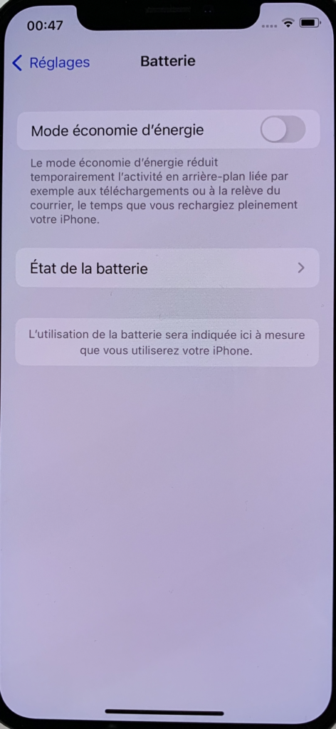 Remplacement de la batterie d'un iPhone X - Ouverture (1/3) - Agnosys